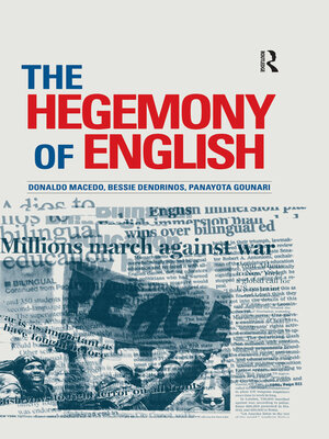 cover image of Hegemony of English